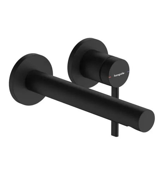 Змішувач прихованого монтажу для умивальника HANSGROHE ZESIS 74750670 на 2 отвори, колір чорний матовий