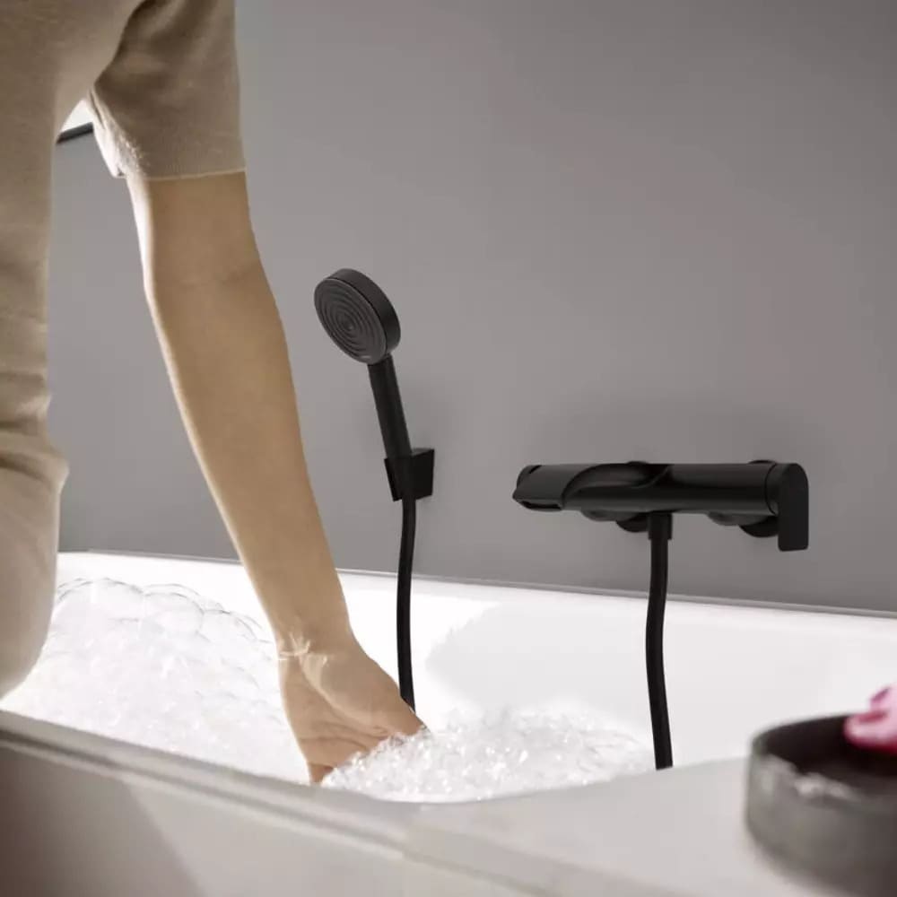 Змішувач для ванни HANSGROHE VIVENIS 75420670 чорний матовий