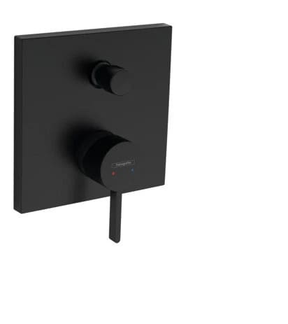 Змішувач для ванни прихованого монтажу HANSGROHE FINORIS 76416670 чорний матовий