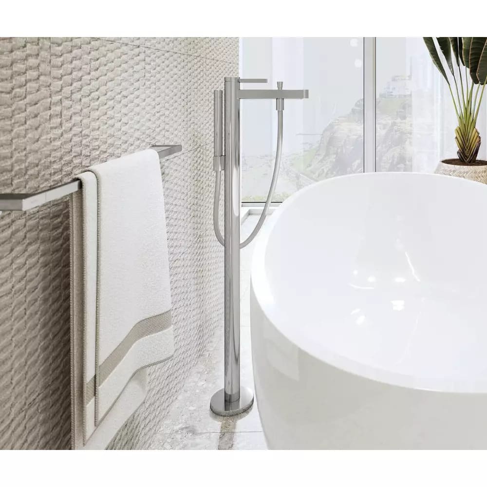 Змішувач для ванни підлоговий HANSGROHE FINORIS 76445000 хром