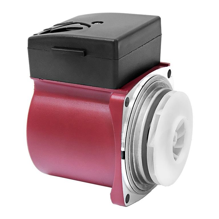 Насос циркуляційний Wetron 774211 (LPS20-4/130B) 75Вт Hmax 4м Qmax 30л/хв Ø1" 130мм бордо + гайки Ø3/4″