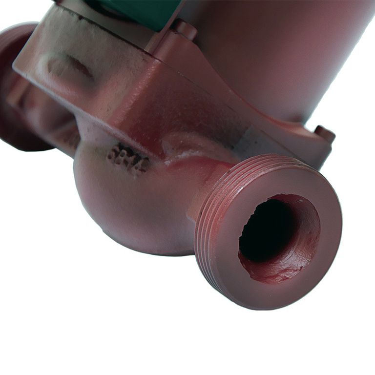 Насос циркуляційний Wetron 774212 (LPS25-4/180B) 75Вт Hmax 4м Qmax 40л/хв Ø1½" 180мм бордо + гайки Ø1"