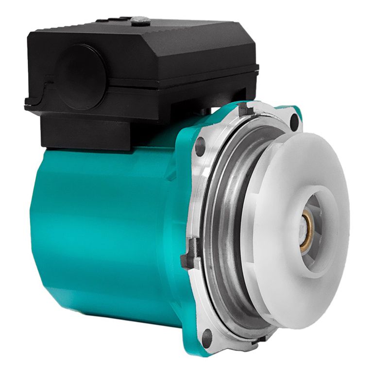 Насос циркуляційний Wetron 774313 (LPS25-4/130G) 75Вт Hmax 4м Qmax 45л/хв Ø1½" 130мм зел + гайки Ø1"