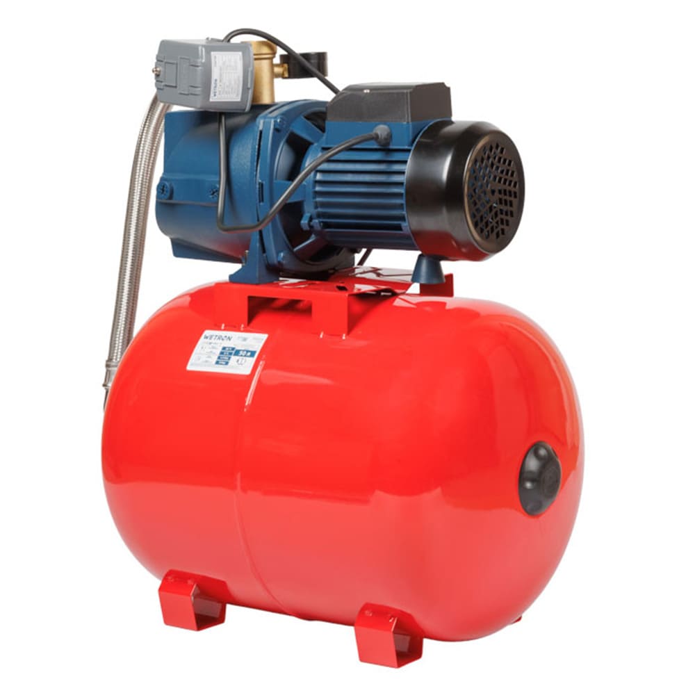 Насосна станція Wetron JSW15M/50UA (775035/50) 1.1кВт Hmax 45м Qmax 85л/хв 50л