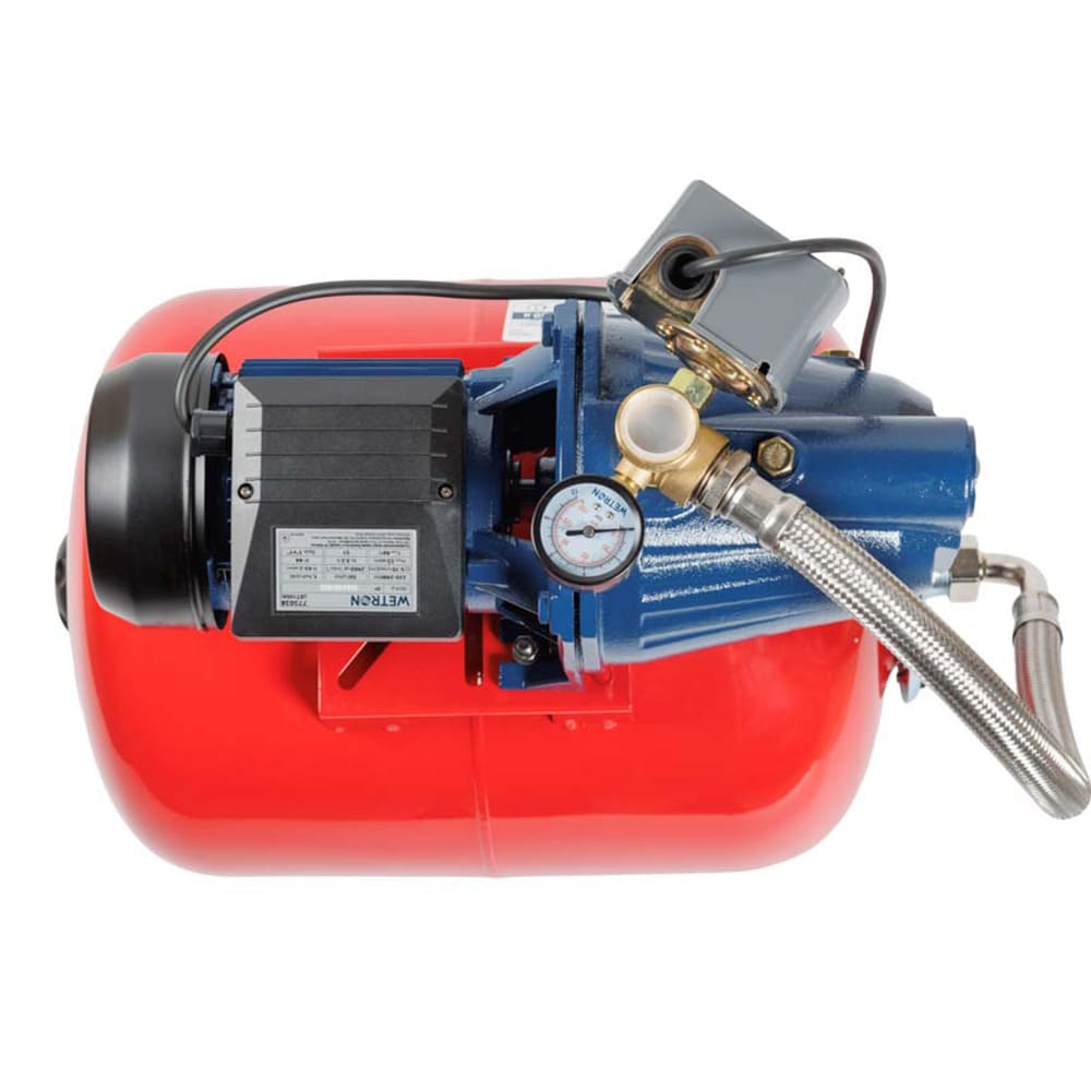 Насосна станція Wetron JET100A/50UA (775038/50) 0.9кВт Hmax 52м Qmax 70л/хв 50л