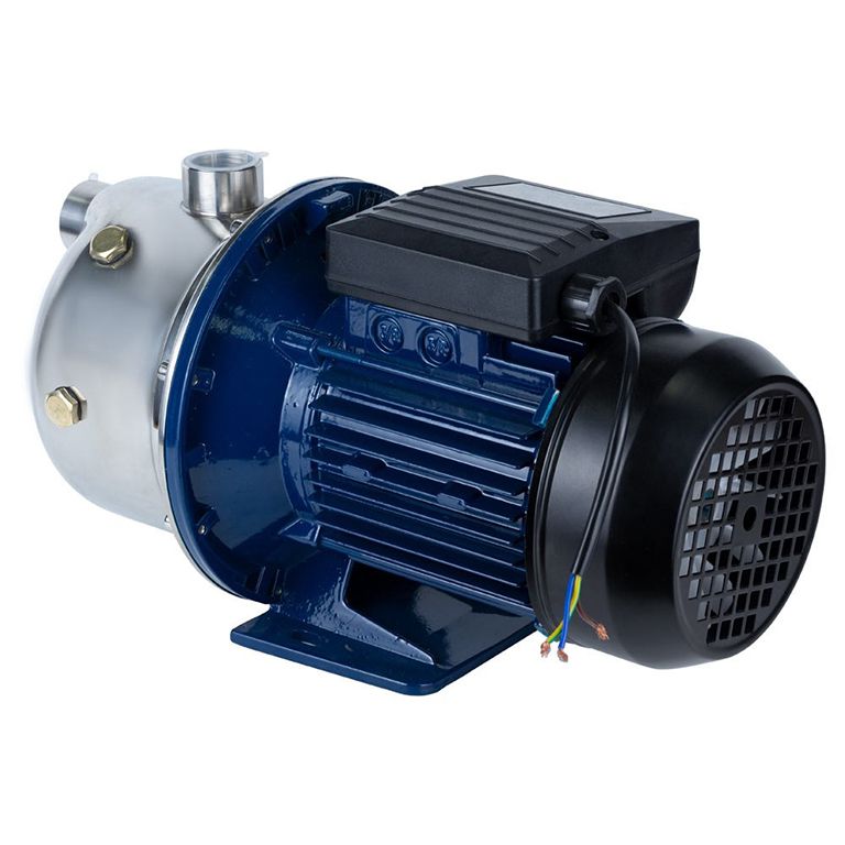 Насос відцентровий самовсмоктуючий 1.1кВт Hmax 48м Qmax 60л/хв нерж Wetron JETS80 (775054)