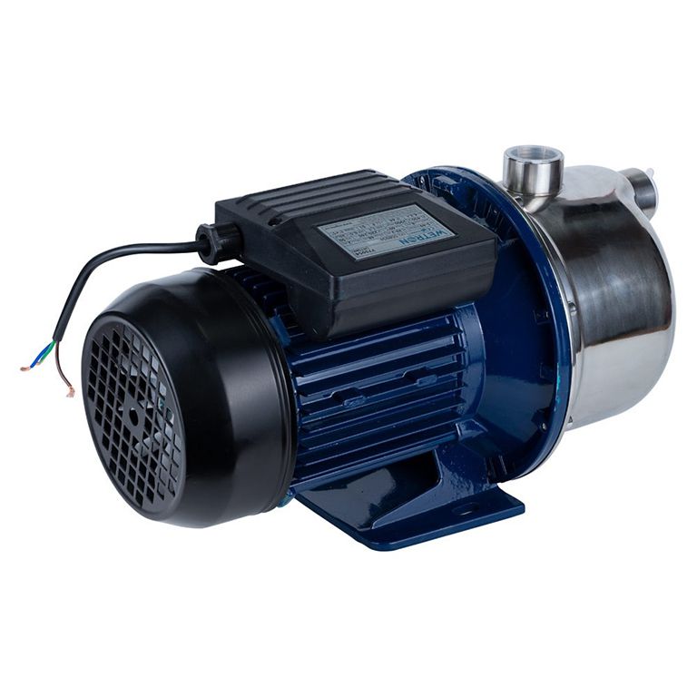 Насос відцентровий самовсмоктуючий 1.1кВт Hmax 48м Qmax 60л/хв нерж Wetron JETS80 (775054)