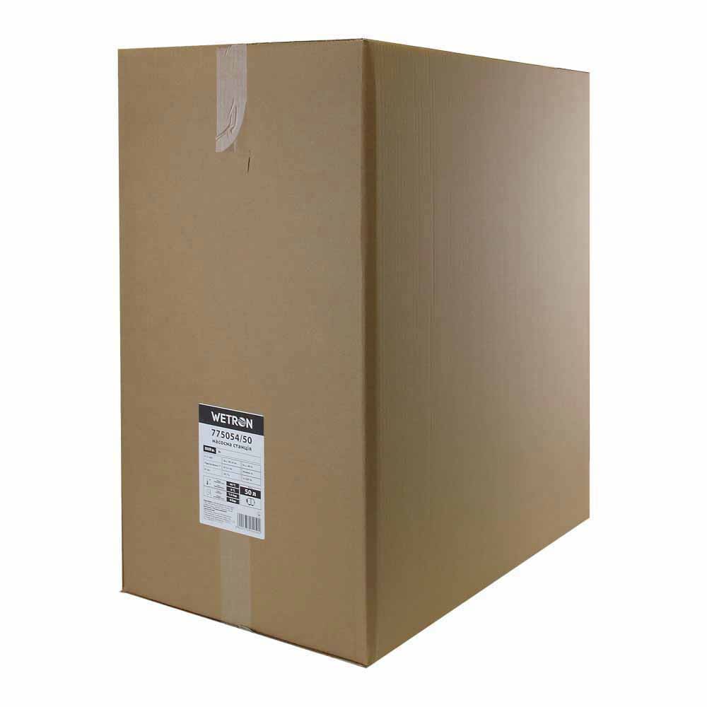 Насосна станція Wetron JETS100/50UA (775054/50) 1.1кВт Hmax 48м Qmax 60л/хв 50л