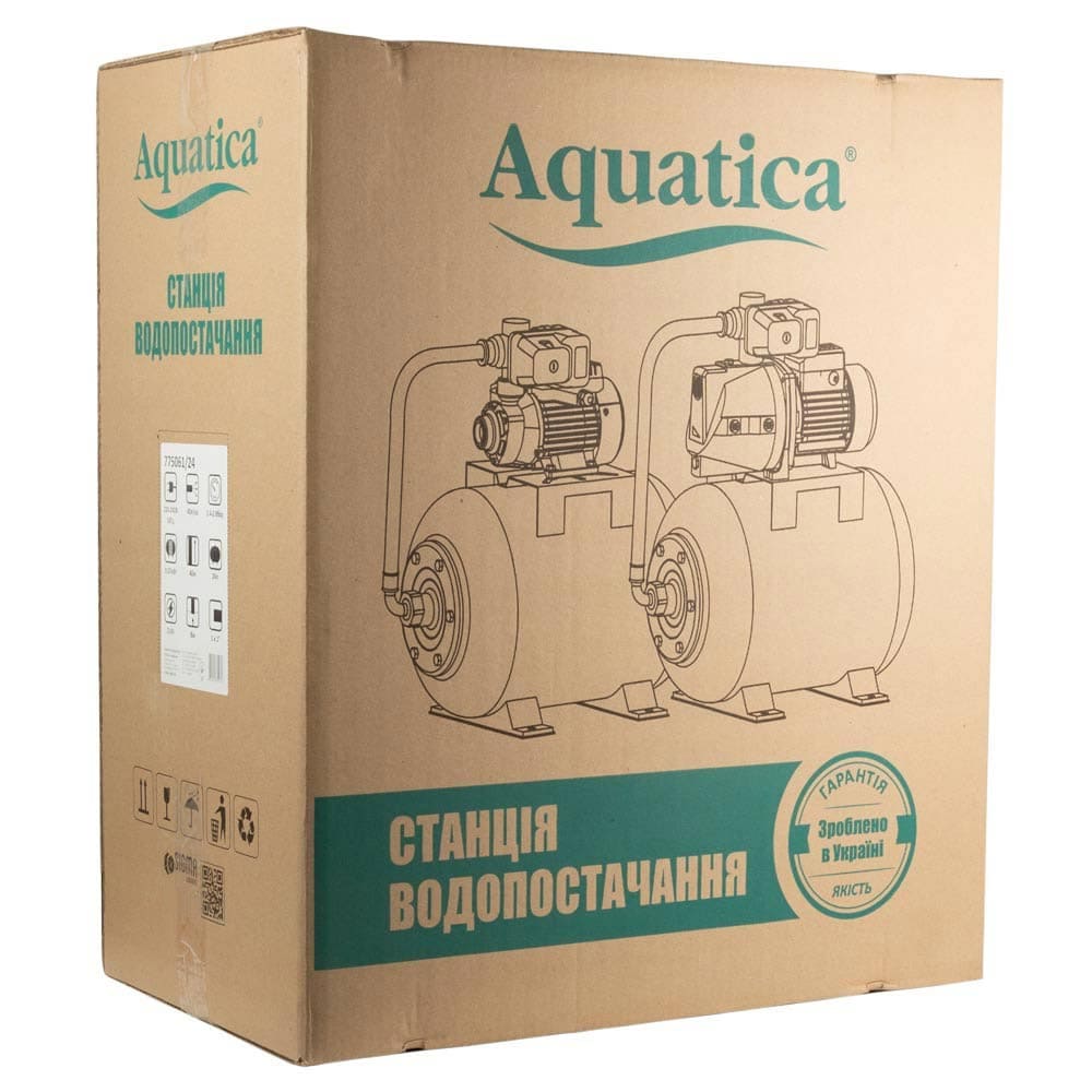 Насосна станція Aquatica (775061/24) 0.37кВт QBa60A5/UA