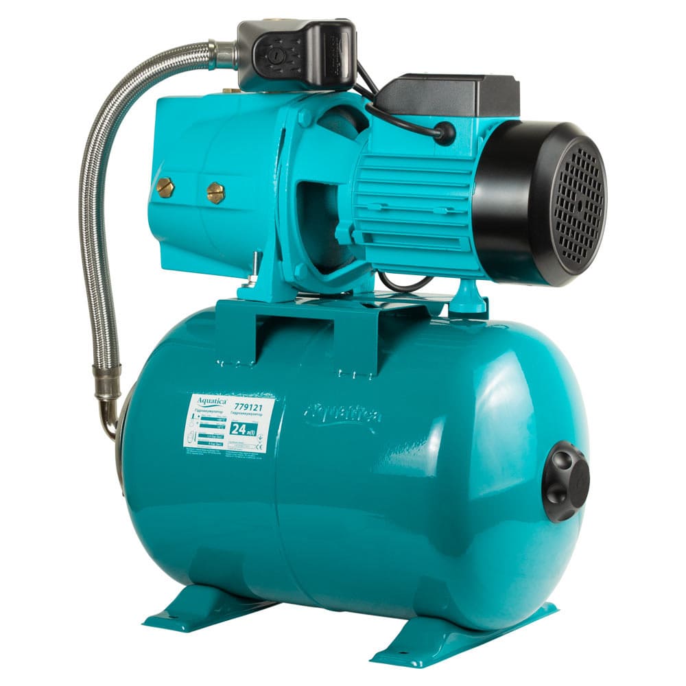 Насосна станція Aquatica JSWa10M/24UA (775083/24) 0.75кВт Hmax 42м Qmax 80л/хв 24л