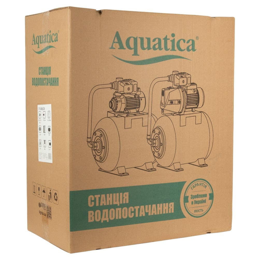 Насосна станція Aquatica (775088/24) 1.1кВт JETa100AA5/UA