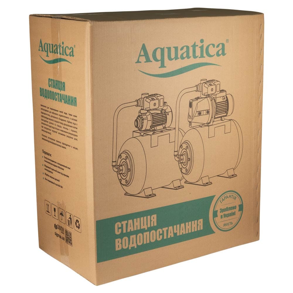 Насосна станція Aquatica (775098/24) 1.1кВт JETSa80A5/UA