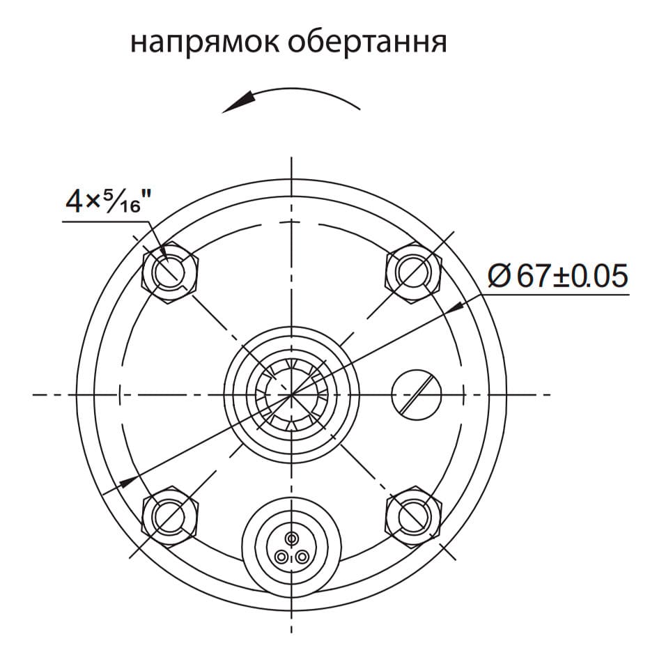 Насос Dongyin 777115 Відцентровий 1.1кВт H 112(89)м Q 80(50)л/хв Ø94мм (3.5SDm3/20)