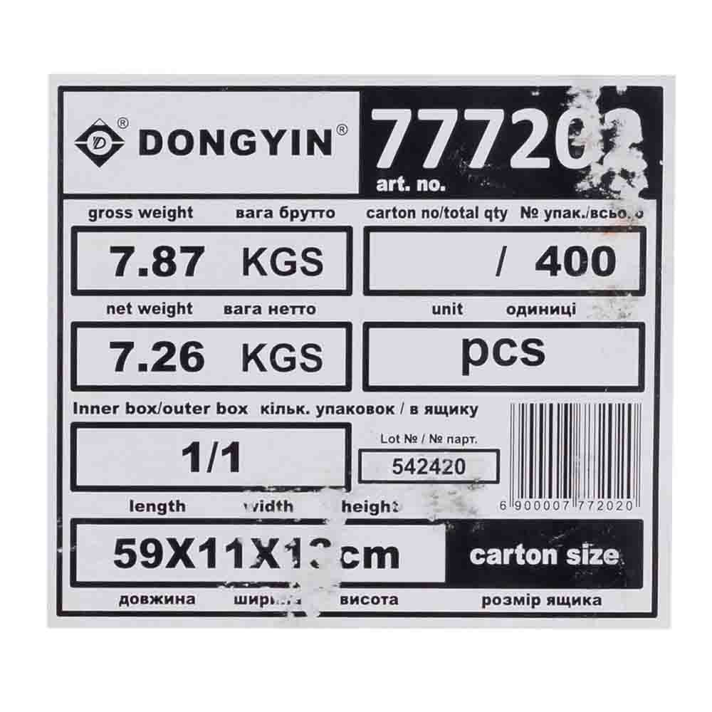 Насос шнековий 0.37кВт H 80(40)м Q 31(17)л/хв Ø75мм (нерж) Dongyin 3QGD1-40-0,37 (777202)