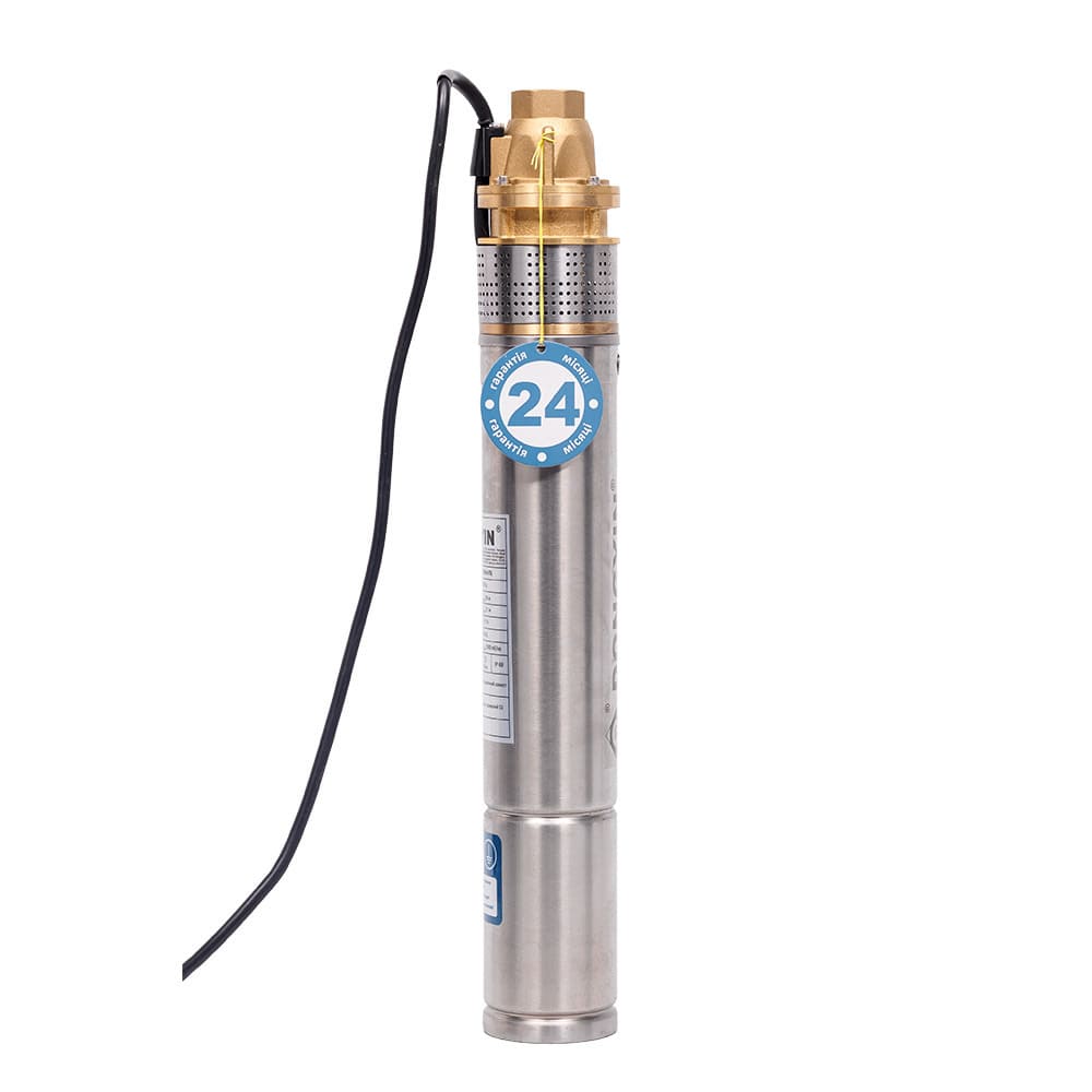 Насос Dongyin 777301 вихровий 0.55кВт H 36(21)м Q 40(20)л/хв Ø75мм (3SKm75)
