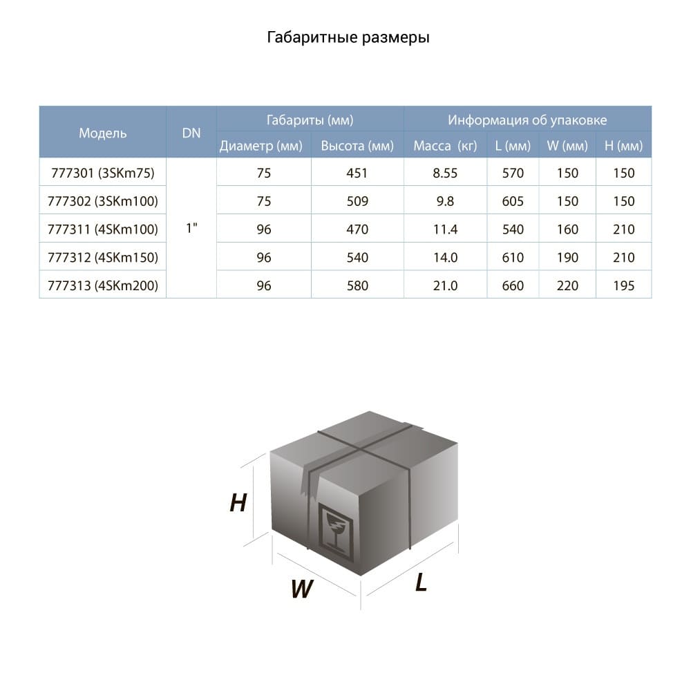Насос Dongyin 777312 вихровий 1.1кВт H 100(38)м Q 45(30)л/хвØ96мм (4SKm150)
