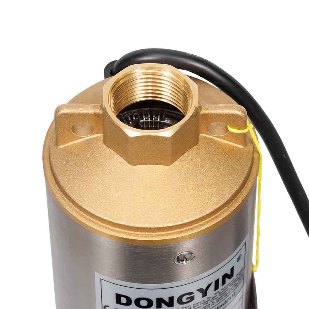 Насос Dongyin 777446 Відцентровий 0.55кВт H 77(63)м Q 55(30)л/хв Ø102мм 45м кабелю (4SEm2/11)