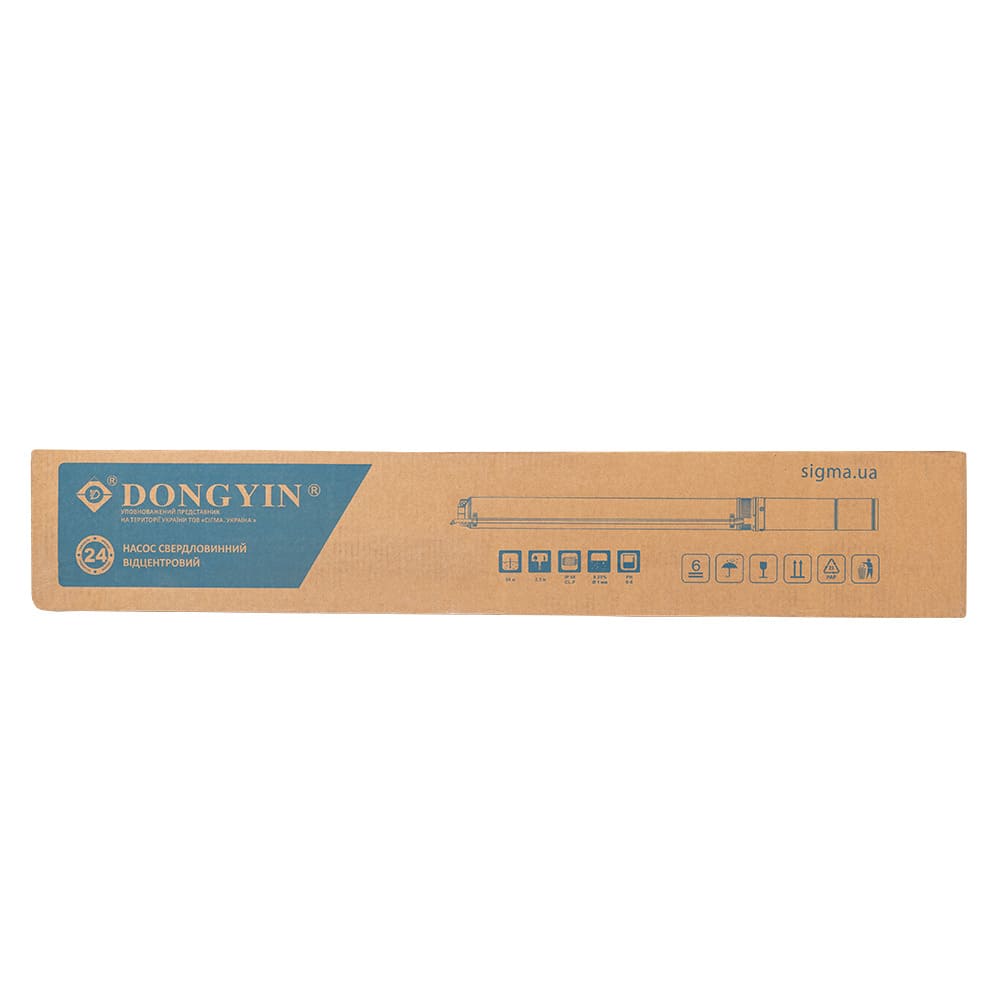 Насос Dongyin 777494 Відцентровий 1.1кВт H 65(43)м Q 140(100)л/хв Ø102мм 35м кабелю (4SEm6/9)