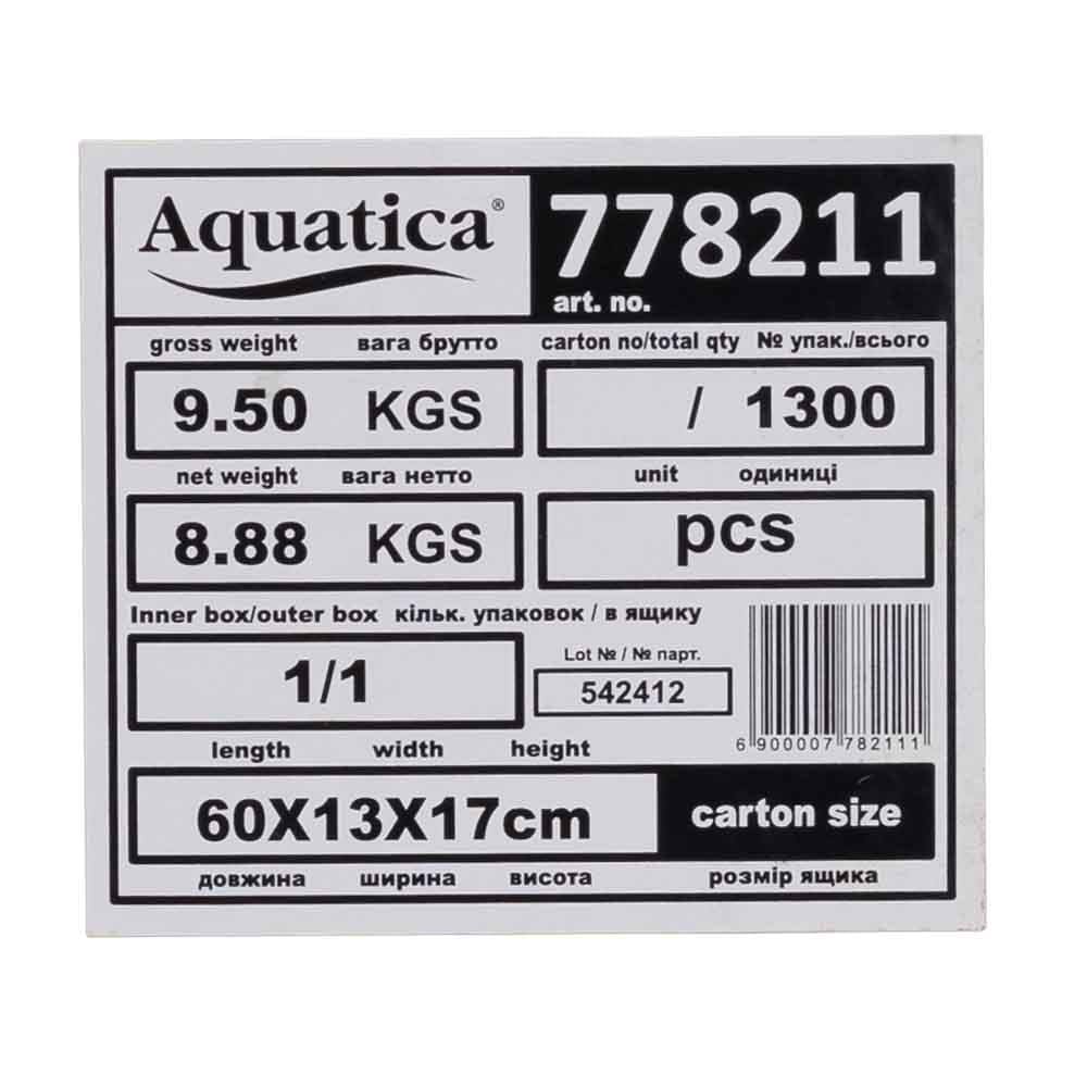 Насос шнековий 0.5кВт H 107(34)м Q 40(30)л/хв Ø96мм 10м кабелю AQUATICA 4QGDM1.8-50-0.5 (778212)
