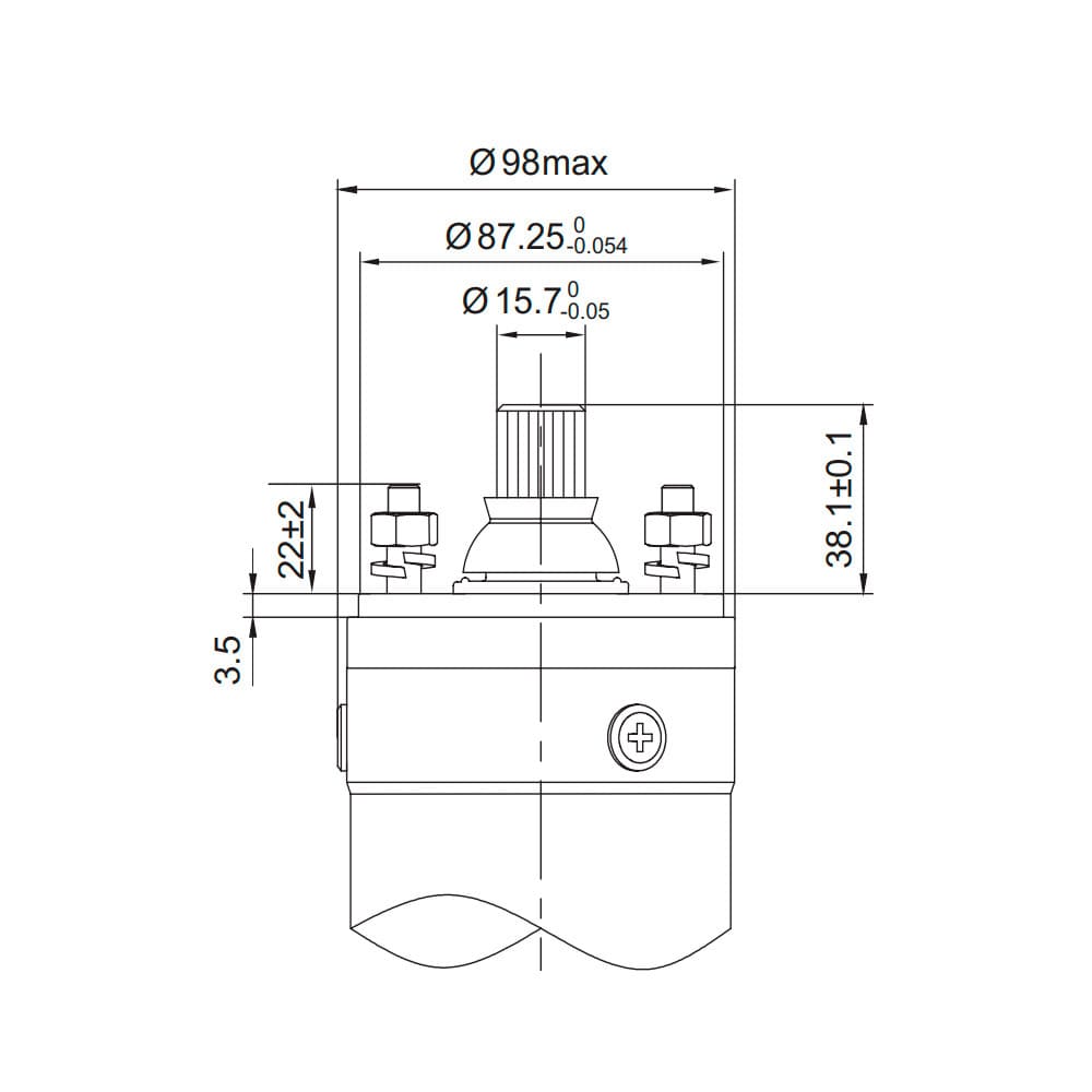 Насос Aquatica 778446 Відцентровий 1.3кВт H 148(114)м Q 55(35)л/хв Ø102мм 70м кабелю (4QJED3-21-1.3)
