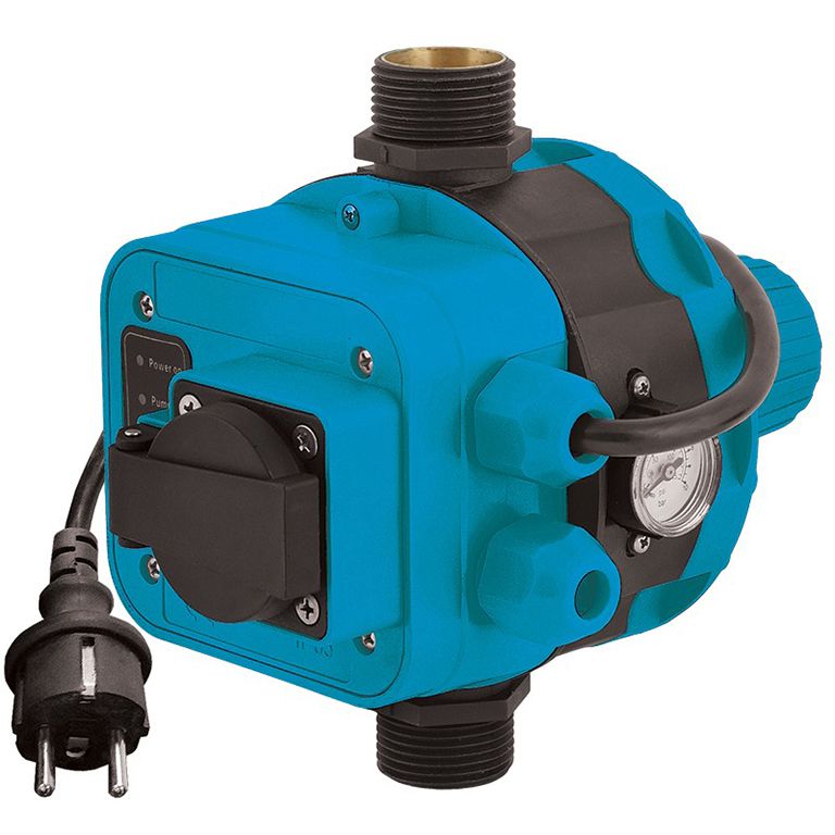 Контролер тиску електронний 1.1кВт Ø1" + розетка Aquatica DSK8.2 (779556)