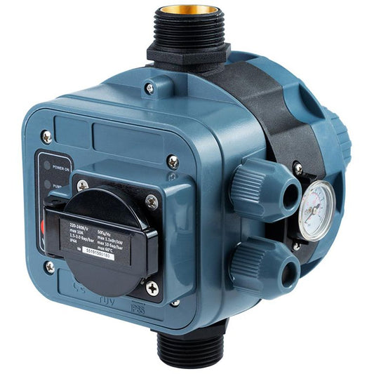 Контролер тиску електронний 1.1кВт Ø1" + розетка і вилка Wetron DSK-8.2 (779756)