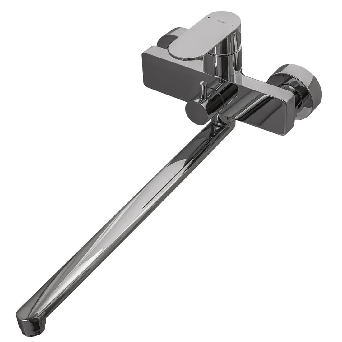 Змішувач для ванни TOPAZ BARTS TB 07116-H36 EURO носик (вилив) 350мм, комплект із душем