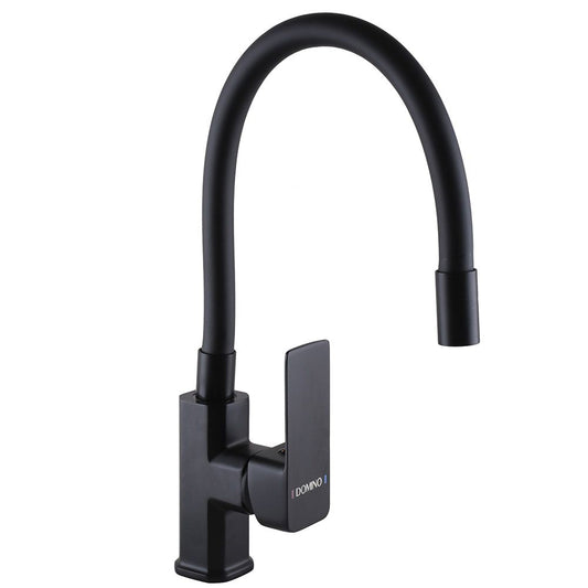 Змішувач для кухні DOMINO MALIBU DMM-203 LR-BLACK-BLACK з гнучким виливом