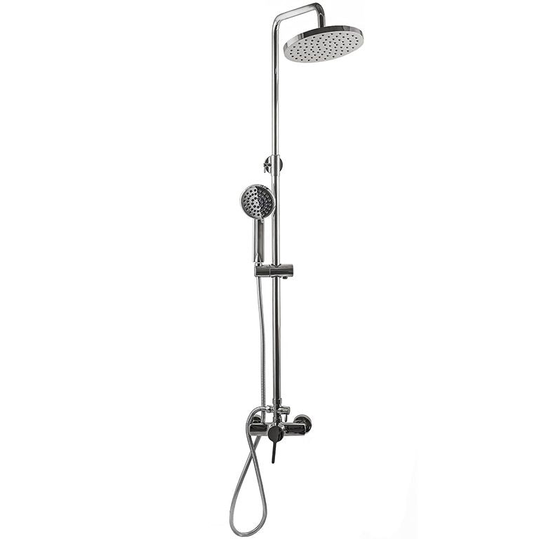 Душова система Globus Lux DS-007A LAZER з тропічним душем, латунь