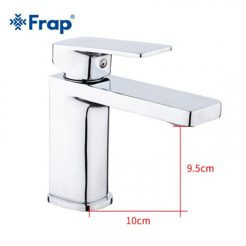 Змішувач для умивальника Frap F1046, хром