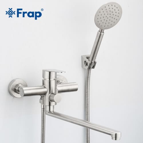 Змішувач для ванни Frap F2248, сатин