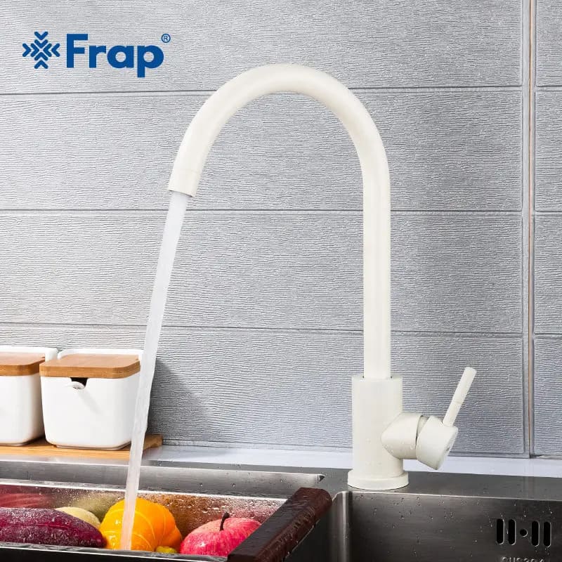 Змішувач для кухні FRAP F40899-1 білий