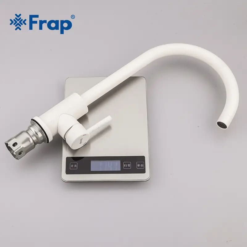 Змішувач для кухні FRAP F40899-1 білий