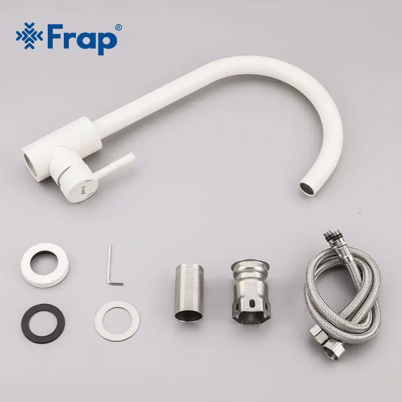 Змішувач для кухні FRAP F40899-1 білий