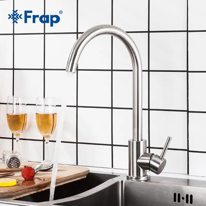 Змішувач для кухні FRAP F40899 сталевий
