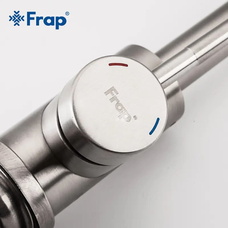 Змішувач для кухні FRAP F40899 сталевий