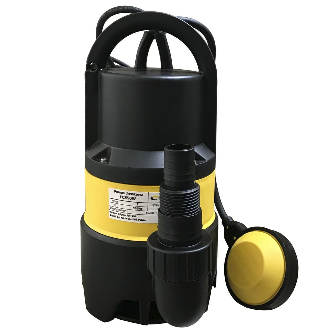 Дренажний насос Optima FC550W 0.55кВт