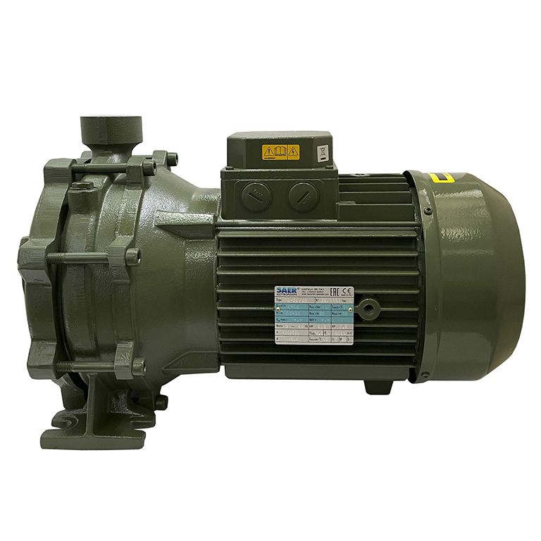 Насос відцентровий SAER FC-30 2B з двома робочими колесами, трифазний
