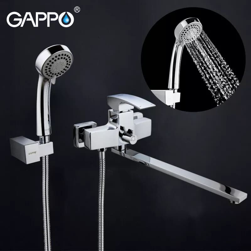 Змішувач для ванни GAPPO G2207, хром