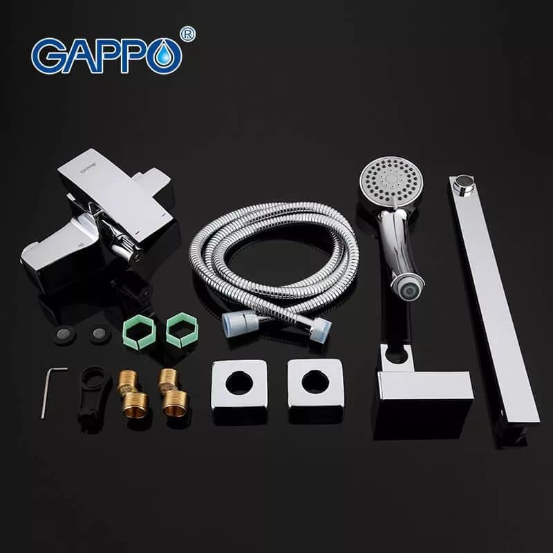 Змішувач для ванни GAPPO G2207, хром