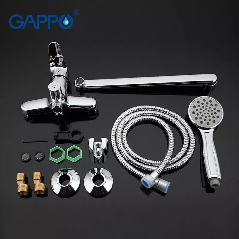 Змішувач для ванни GAPPO G2236, хром