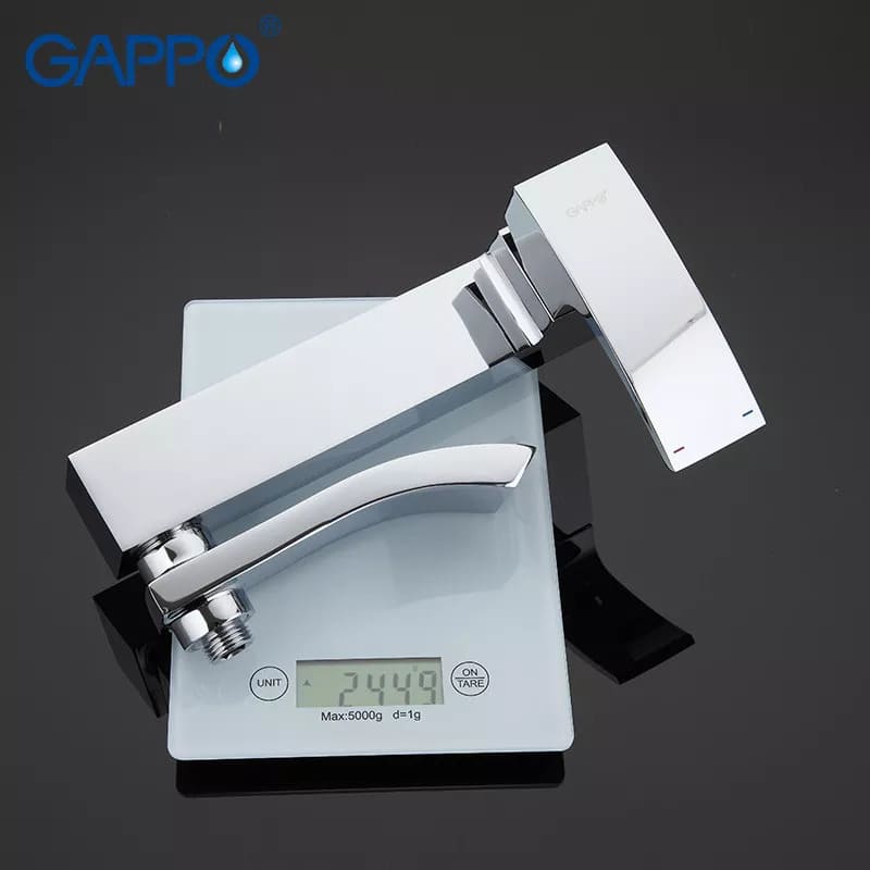 Змішувач для ванни GAPPO G3207, хром