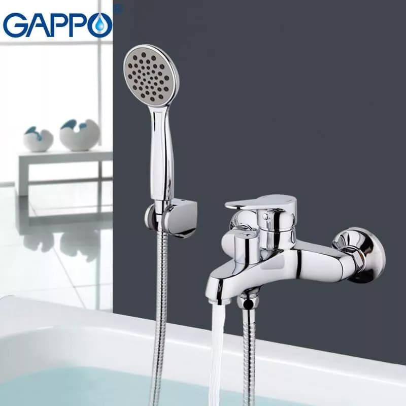 Змішувач для ванни GAPPO G3236, хром