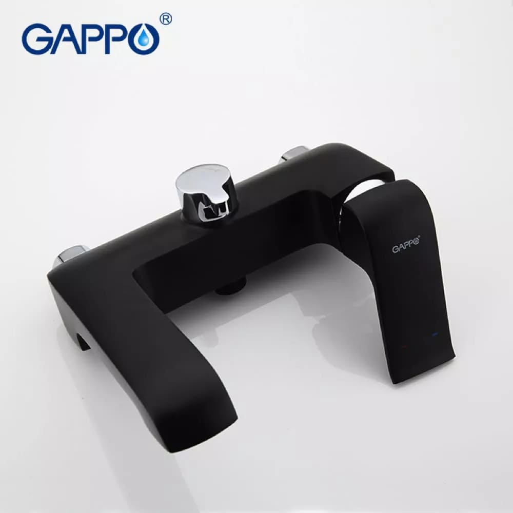 Змішувач для ванни GAPPO G3250, чорний