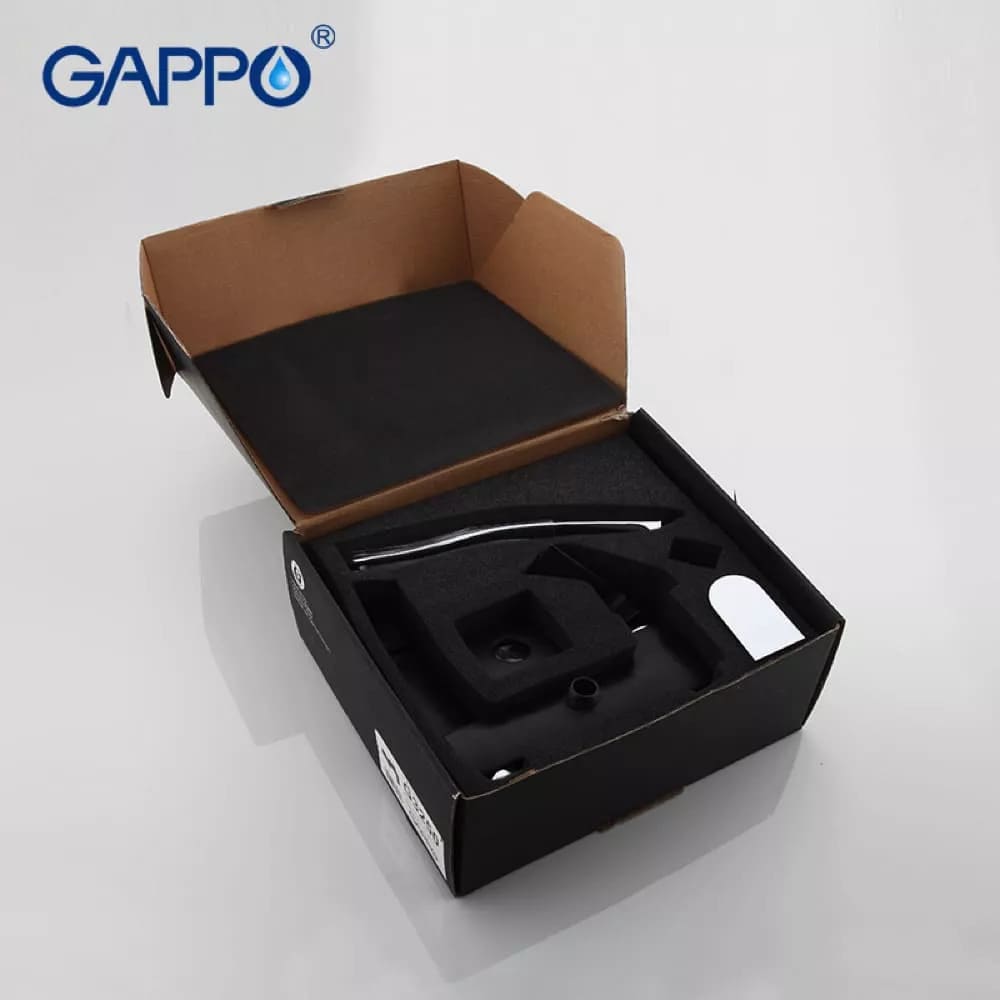 Змішувач для ванни GAPPO G3250, чорний
