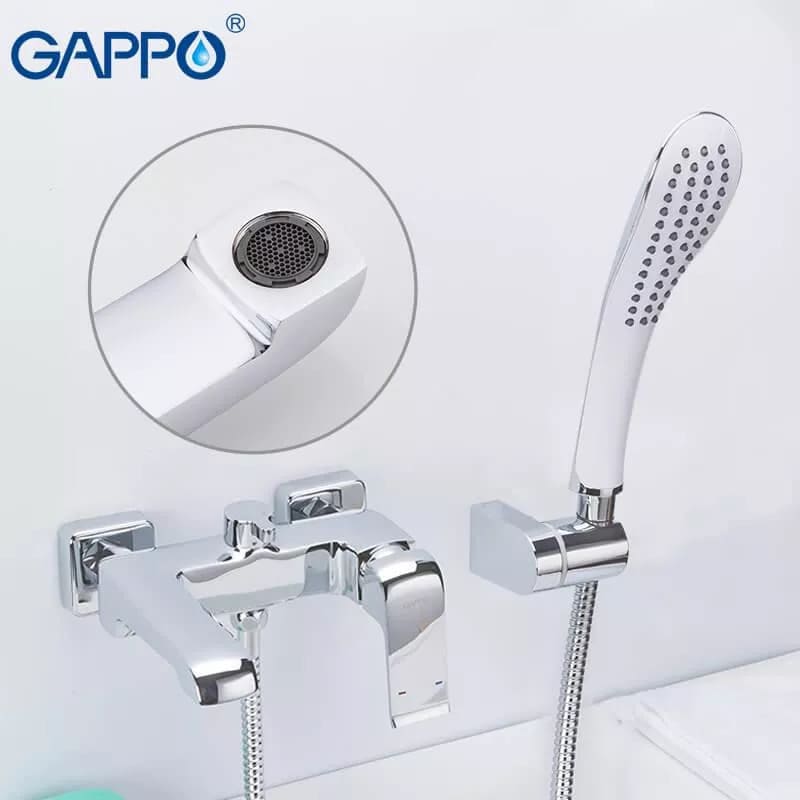 Змішувач для ванни GAPPO G3250-8, хром