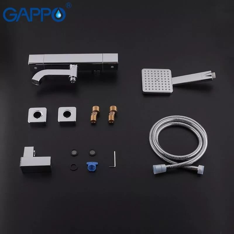 Змішувач для ванни GAPPO G3291 термостат, хром