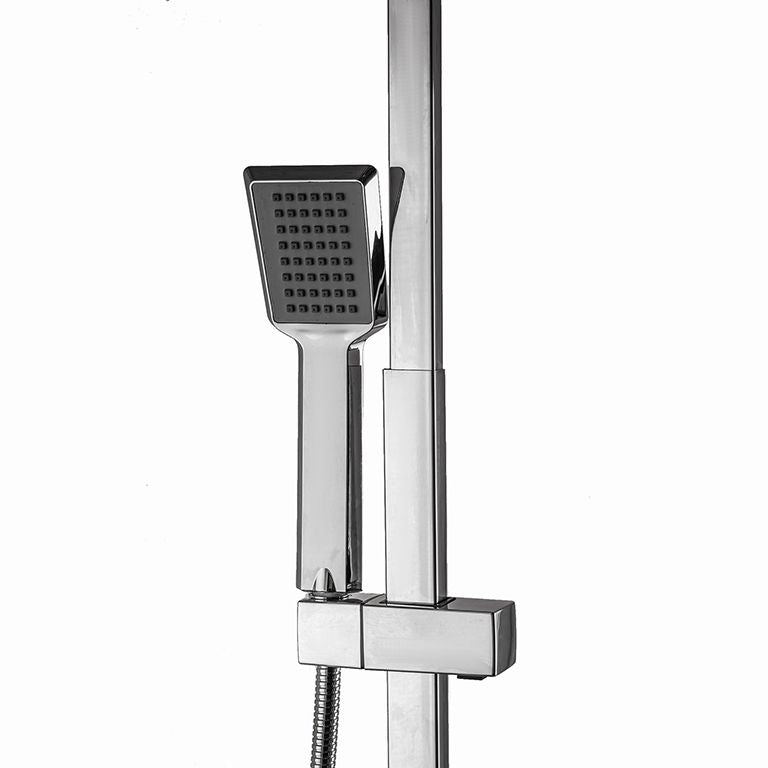 Душова система Globus Lux GLM-0007 MILANO лійка Тропік 300х300мм Нержавійка, з виливом латунь