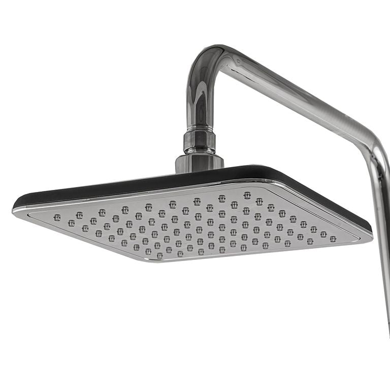 Душова система Globus Lux GLM-0041T Куб Termostatic Штанга Круглая 1350мм, з виливом латунь
