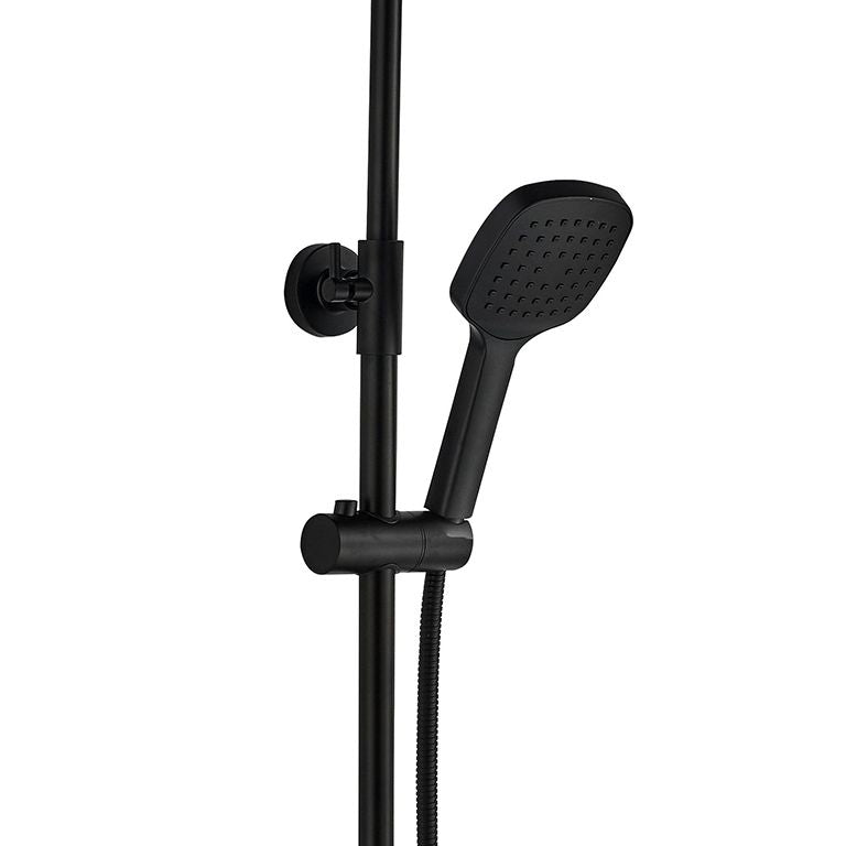 Душова система Globus Lux GLA-0005N-10-BB LAGUNA без виливу латунь Чорна матовая